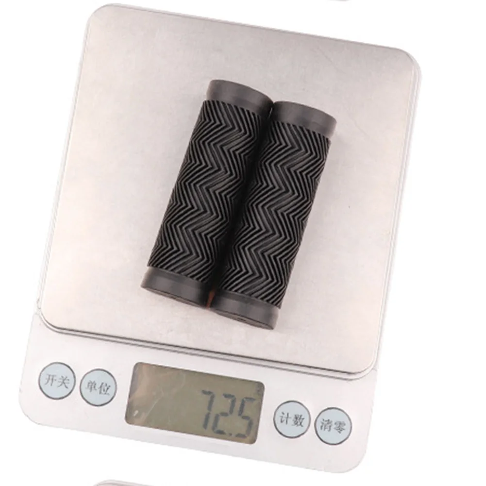 Description Picture 5 of item1 Pair Bicycle Handlebar Grips Anti-skid Bike Handle Bar Grips Rubber Covers MTB Mountain Bike Bicycle Scooter Accessories Parts