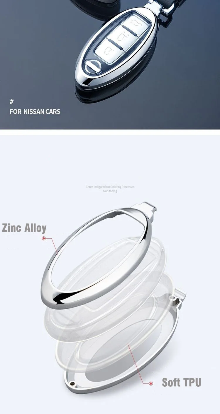 Cover Telecomando/chiave per Nissan X-Trail T32 Rogue Juke F15 Qashqai J11 Murano MAXIMA ALTIMA accessori - S8502b0c4d8f84f6dbf260e93d202ab19I