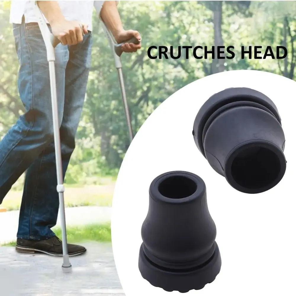 

Non-Slip Rubber Pad Cap Durable 16-22mm Crutch Cane Bottom Pads High-quality Antiskid Trekking Pole Tip Cover Climbing Hiking