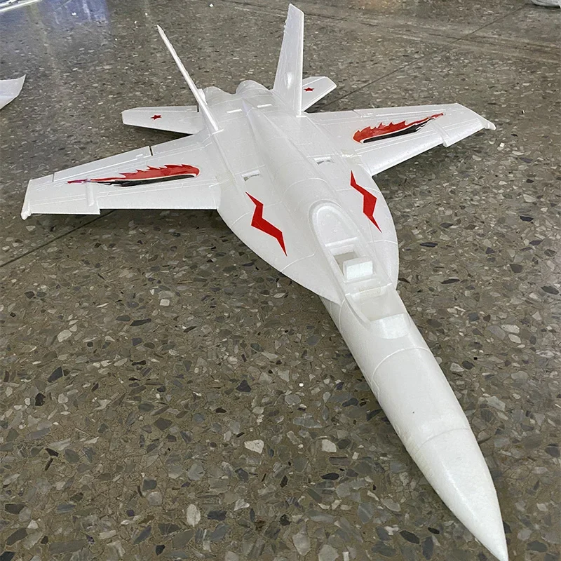 Qlq Rc Plane Remote-controlled Fighter Model F18 64mm Culvert Aircraft High-speed Epp Fixed Wing Remote-controlled Aircraft Toy 4