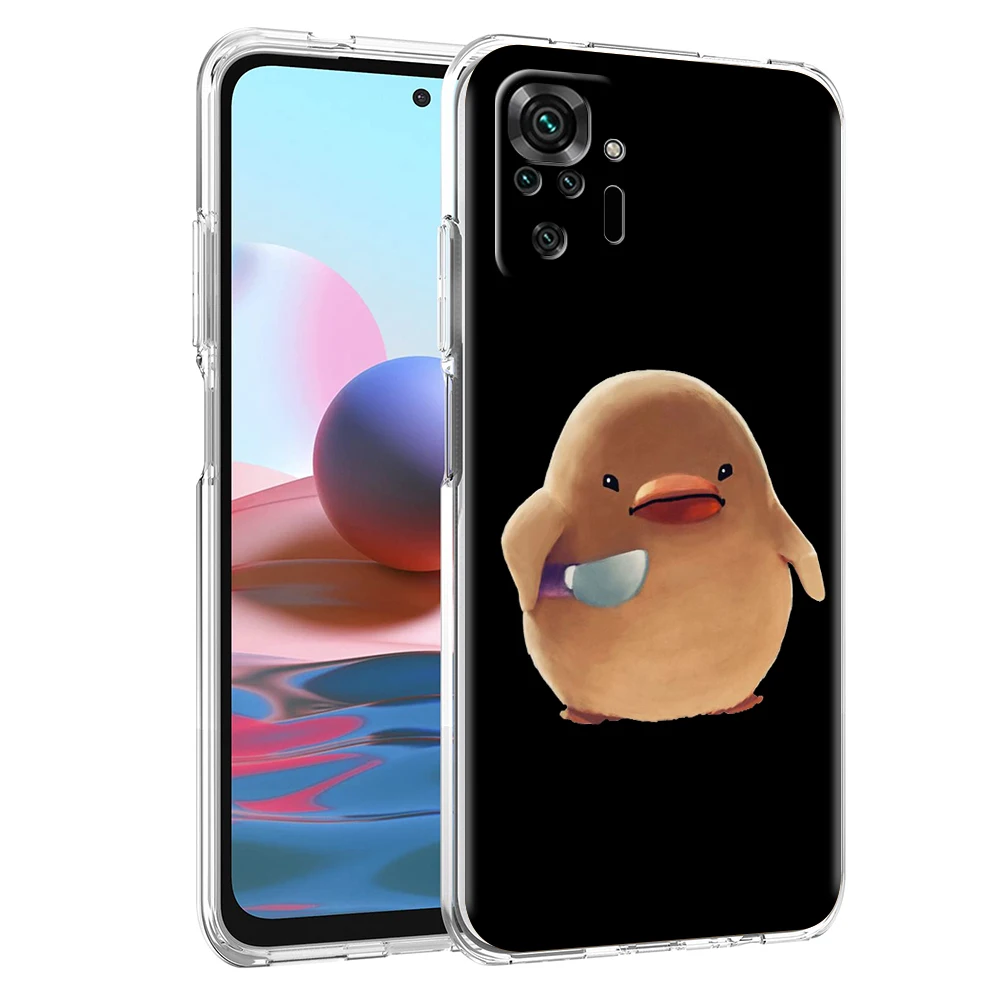 Cartoon Doubt Duck Phone Case - Stylish and Protective Duck-Themed Cover