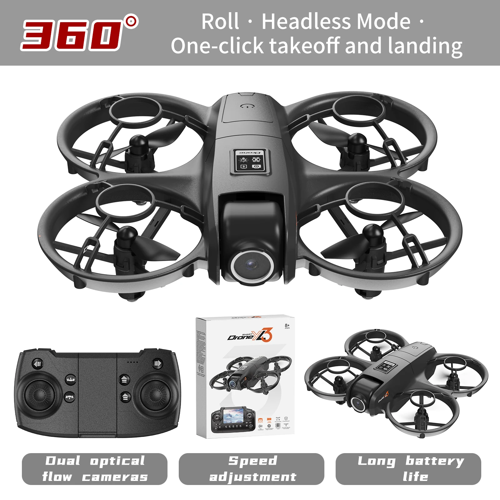 Drone de Course avec Caméra HD et Moteur Sans Balais
