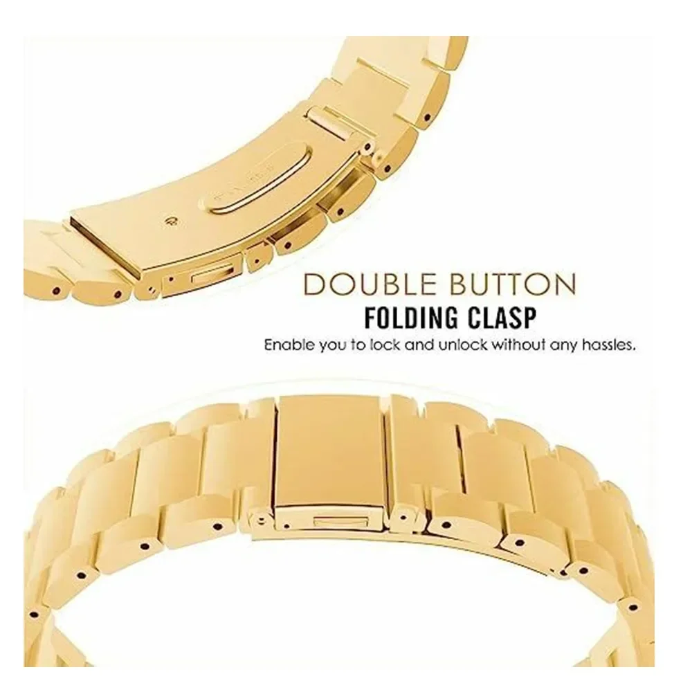 Premium Stainless Steel Strap with Protective Case
