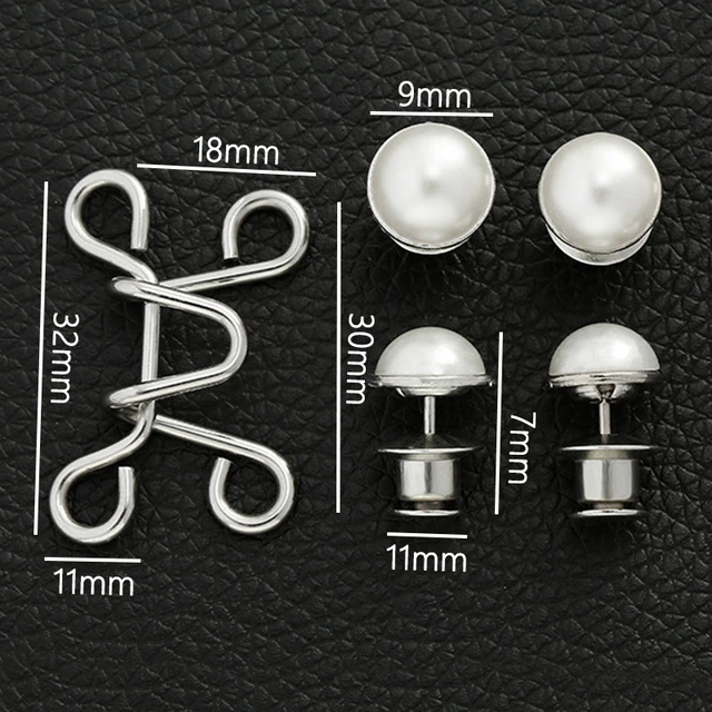 Alloy Tighten Waist Brooches Buckle Pins Waist Clip Adjustable Snap