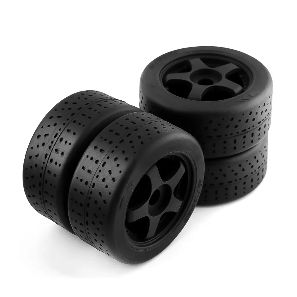 4pcs Tires RC Car Wheels Rim 17mm Hex For ARRMA INFRACTION 6S LIMITLESS 1/7 RC Car tyres Repair DIY Replacement Accessories