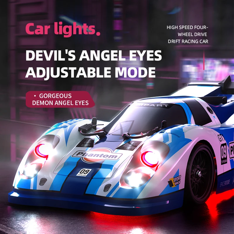 JJRC RC카, 4WD 리모컨 드리프트 스포츠카, 고속 브러시리스 레이싱 자동차, 전기 장난감, 남아용 어린이 장난감, 52 km/h