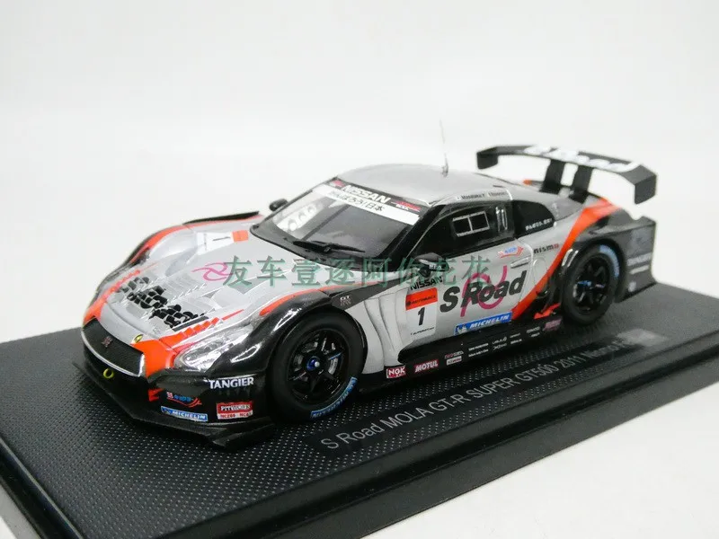 

EBBRO 1:43 GT500 GT-R GTR 2011 Diecast Model Race Car Kids Toys Gift