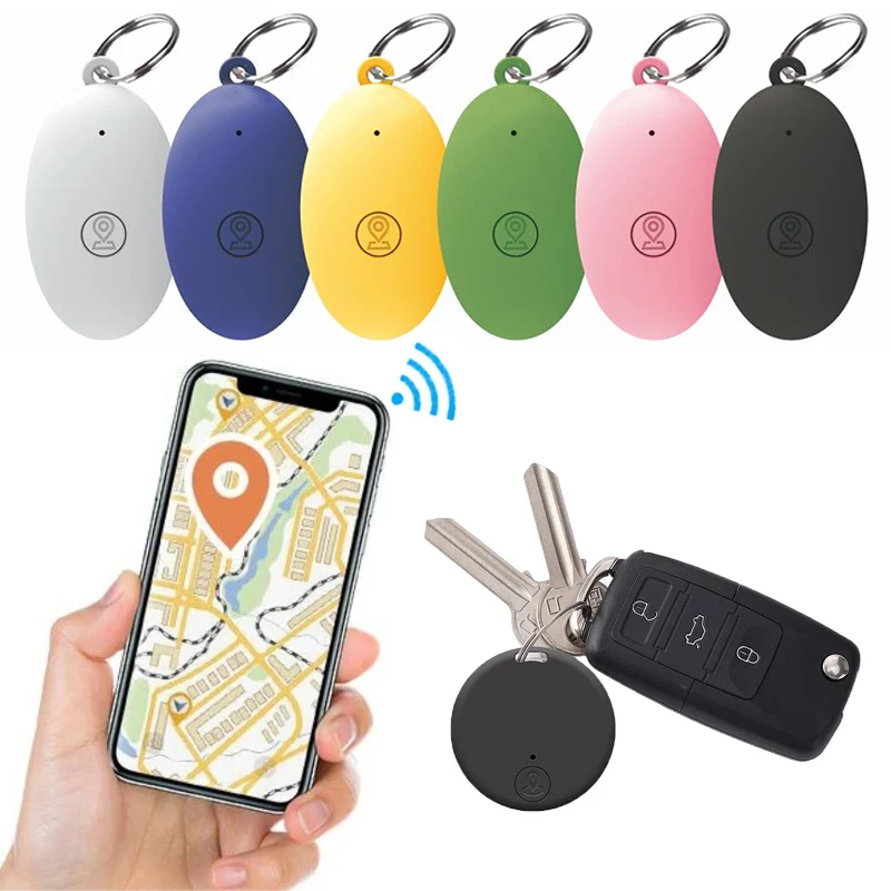 Mini GPS Tracker Device Anti-Lost Mobile Phone Smart Search Pets Kids Bag Key Smart Bluetooth Finder locator Anti-lost Equipment
