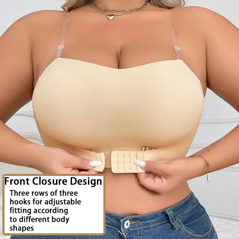 thumbnail image 2 of TAIAOJING Women’s Push Up Bra Plus Size Full Wrap Front Closed Posture... 2 of 11