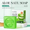 SADOER Aloe Facial Soap Face Wash Foam Facial Cleanser Moisturizing Firming Hydrating Oil Control Body Bathing Handmade Soap 3