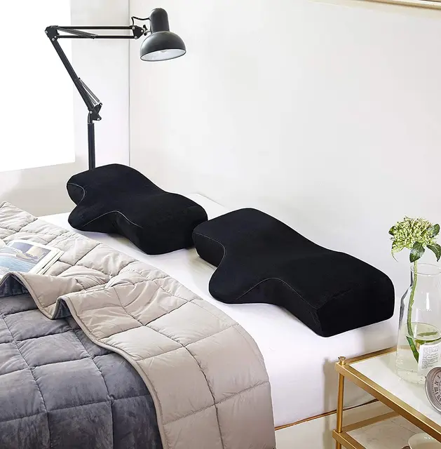 Support Ergonomique Prothésiste Coussin Ergonomique Pour Extensions De Cils - Forme U Mémoire De Forme - Confort Soins Beauté Coussin Ergonomique Forme U Mémoire De Forme