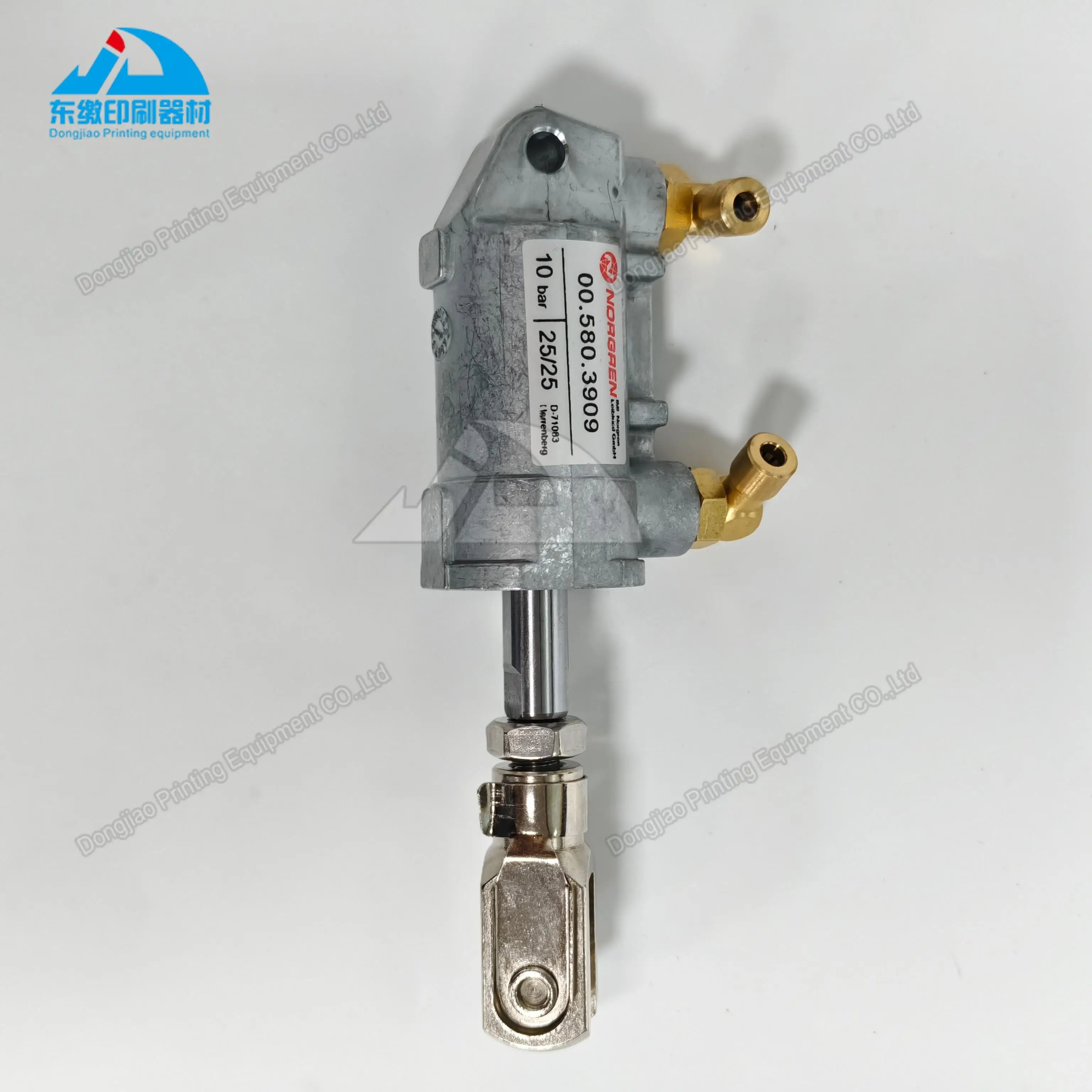 1개 00.580.3909 하이델베르그 오프셋 인쇄기 예비 부품 공압 실린더용 공압 실린더