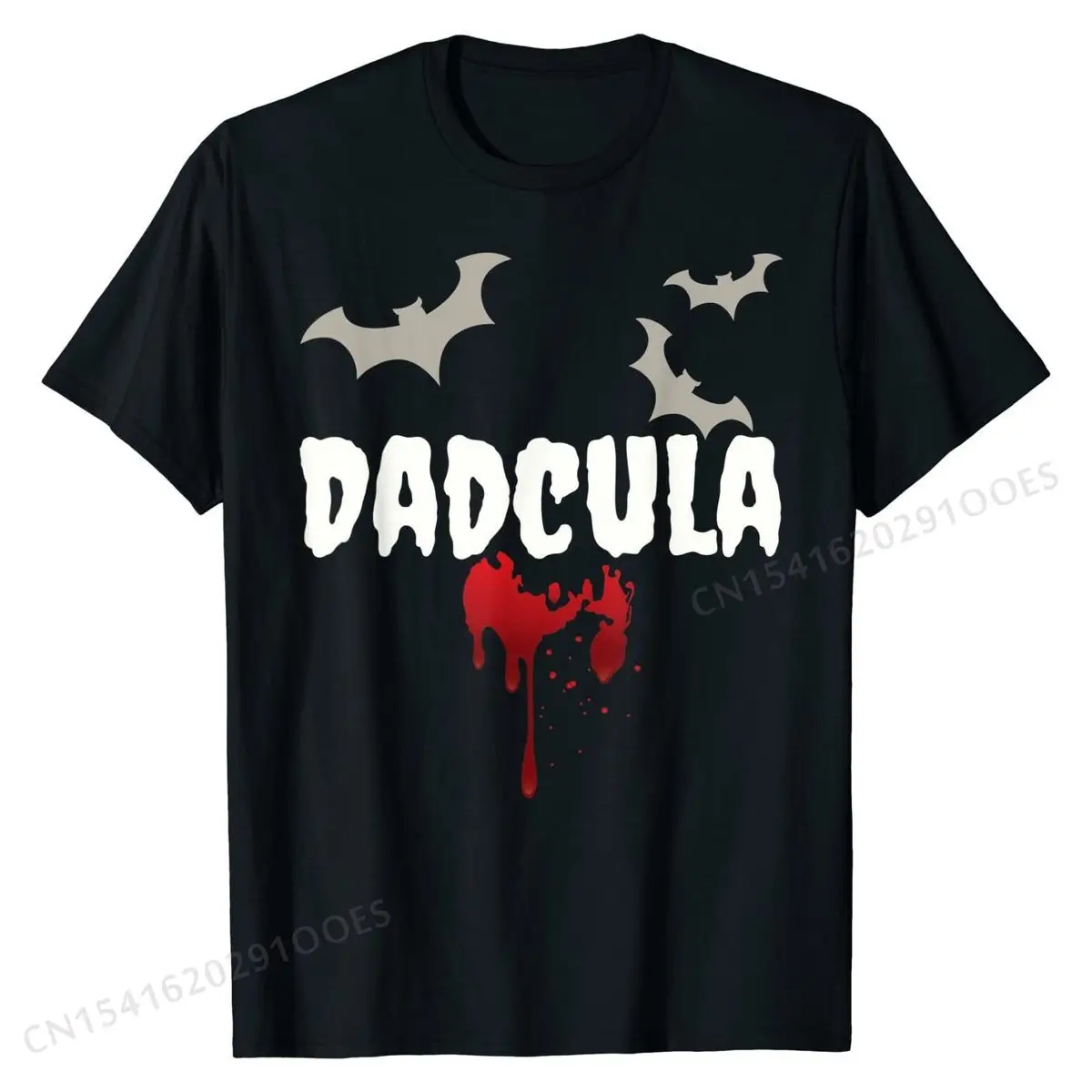 

Mens Dadcula Dad's Father's Halloween T-Shirt Cotton Tops Shirts Printed On Retro Group Tshirts