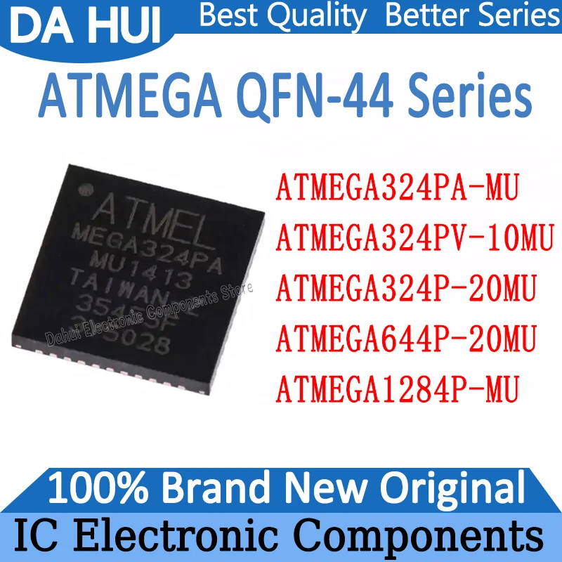 

ATMEGA324PA-MU ATMEGA324PV-10MU ATMEGA324P-20MU ATMEGA644P-20MU ATMEGA1284P-MU ATMEGA IC MCU Chip QFN-44