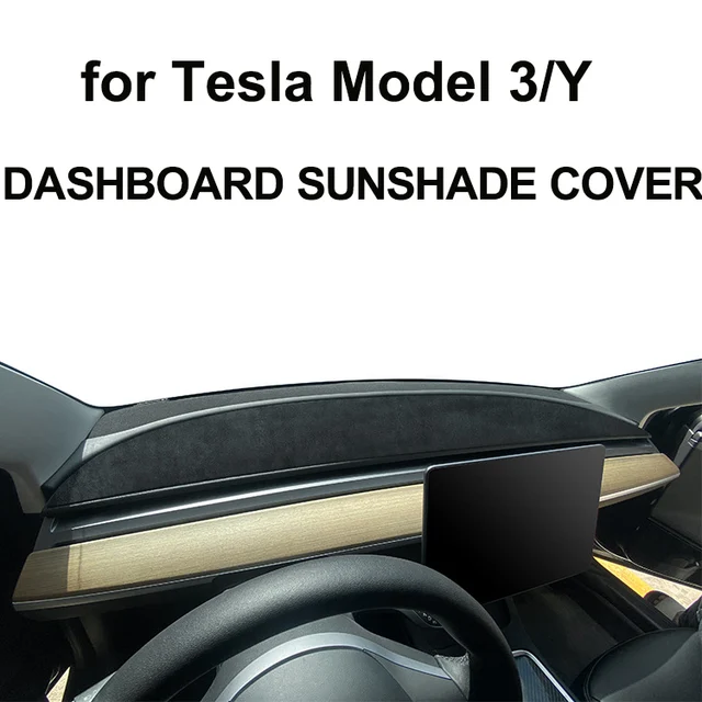 Tappetino Parasole Per Tesla Model 3 Highland 2024 - Copertura Cruscotto Anti-UV E Antiscivolo - Foto 12
