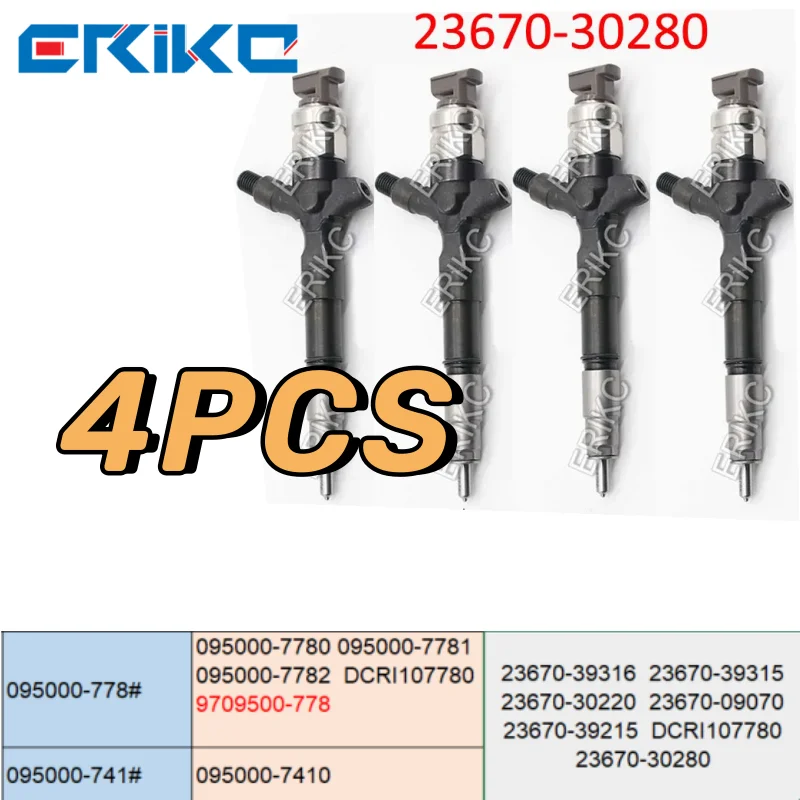 

China New Made 23670-30280 Diesel Injector Assembly Sprayer 2367030280 Fuel Injection Nozzle 23670 30280
