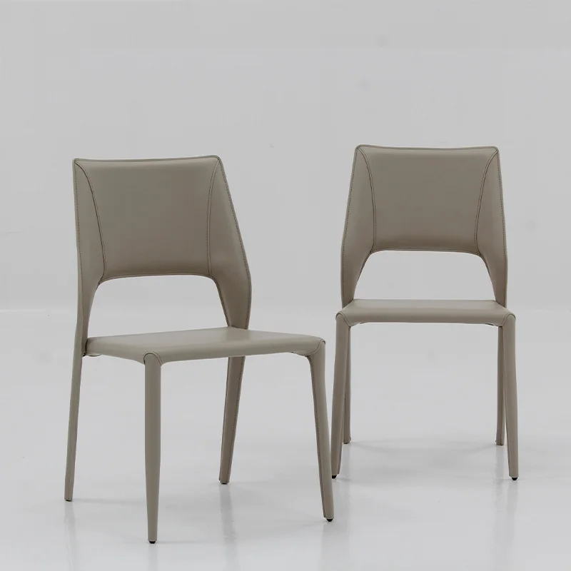 

Simple modern dining room dining room small unit Nordic creative negotiation chair light luxury