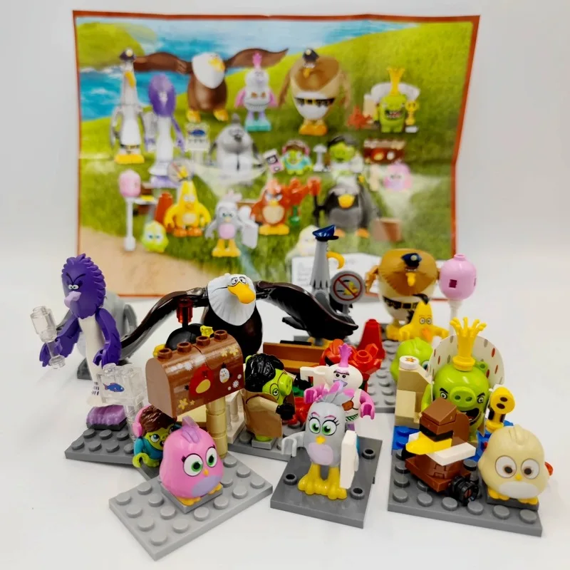 Lego Angry Birds La Pelicula Lego Red Minifigure Worried Angry Birds Movie 75822 Ang003 CMF HTF