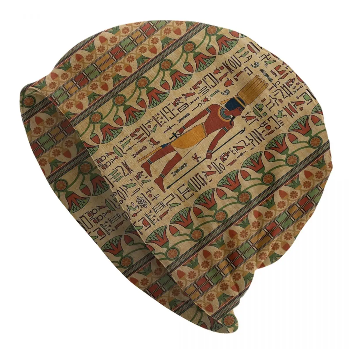 

Egyptian Amun Ra Caps Ancient Egypt Vintage Autumn Winter Ski Skullies Beanies Hat Spring Warm Multifunction Bonnet Hats
