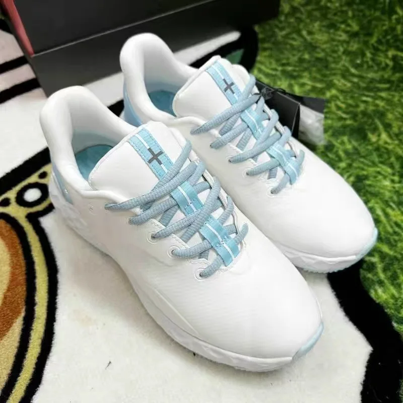 

Professional Golf Sneakers Ladies Lace Up Leather Golf Shoes Womens Anti Slip Sport Shoes For Women Designer Walking Shoes Woman