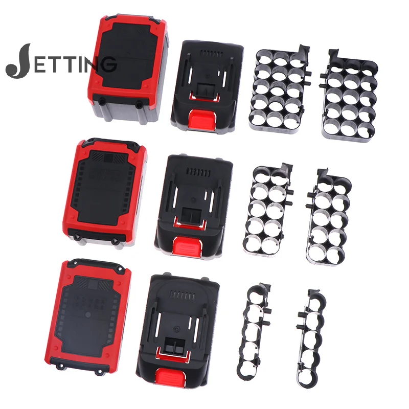 

Пластиковый Аккумулятор для Maki-ta, внешний аккумулятор, корпус, печатная плата, набор зарядных плат 5/10/15/20 ядер, аксессуары для электроинструментов