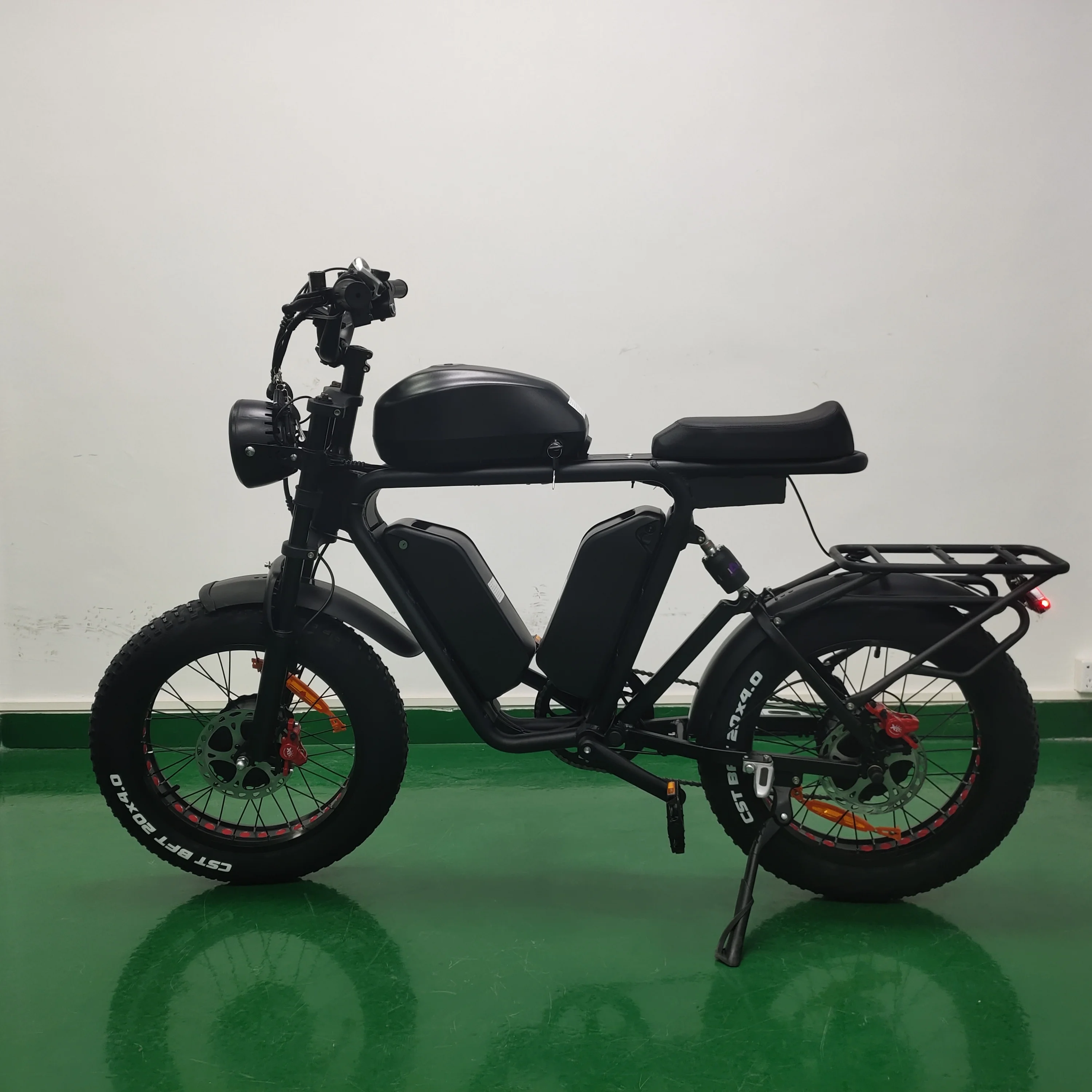 20 Inch Fat Tire 48v1000w*2 Dual Motors 48v 70ah Lithium Batteries Electric Bike Bicycle For Adult