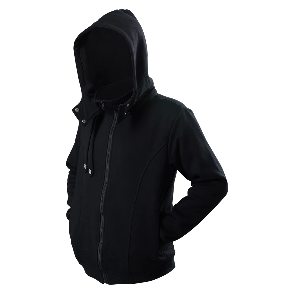 Токийский Гуль Аниме Косплей Костюм Кен канеки Толстовка Униформа Черная мужская куртка на молнии с капюшоном черная рубашка пальто наряд для мальчиков
