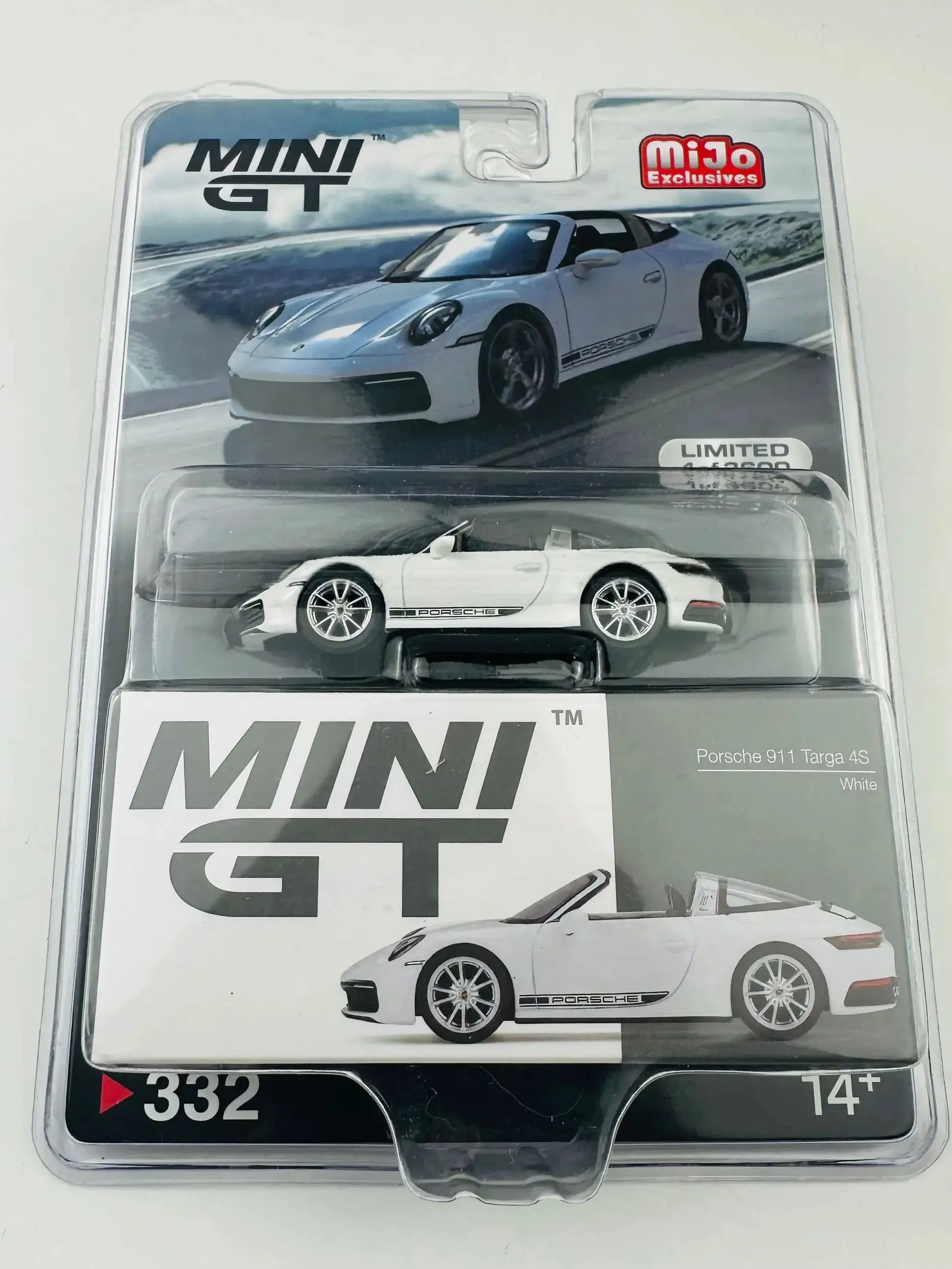 MINI GT Porsche 911 Targa 4S White 2個セット Mini GT Porsche 911 Targa 4S | White - YouTube