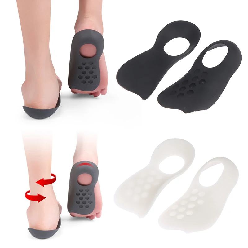 Flat Foot Correction Insole Orthopedic Insoles Feet Leather Shoe