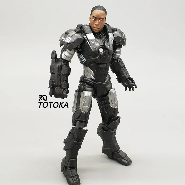 thumbnail image 1 of Figura de Iron Man de Marvel de 3,75 pulgadas, modelo de máquina de guerra, figura de acción de los Vengadores, juguetes, regalos, estatua de anime, colección de figuras, 1 of 5