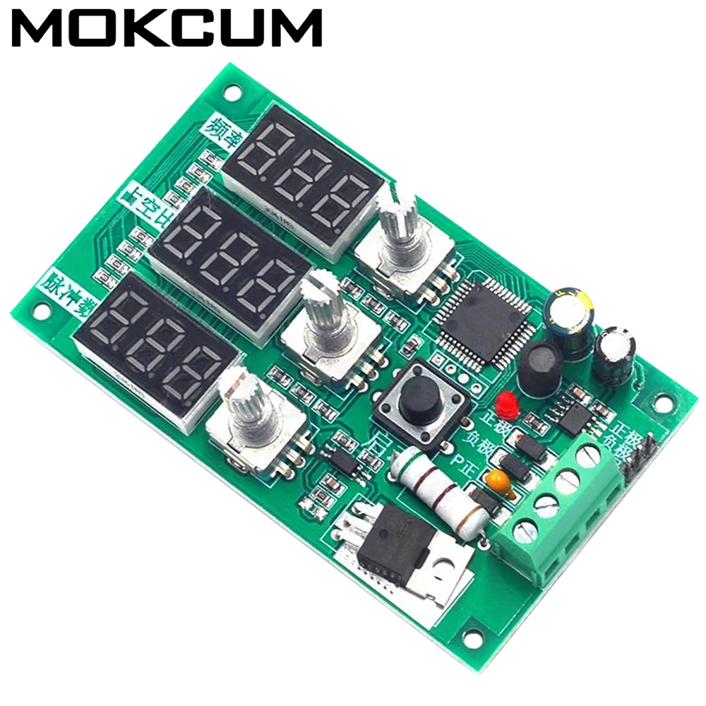 

PWM Dimming Speed Control Module with Adjustable Frequency Duty Cycle Pulse Count for Stepper Motors DC 5V to 24V