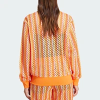 Adidas véritable originaux femme Crochet rayé col montant veste KC0748 2