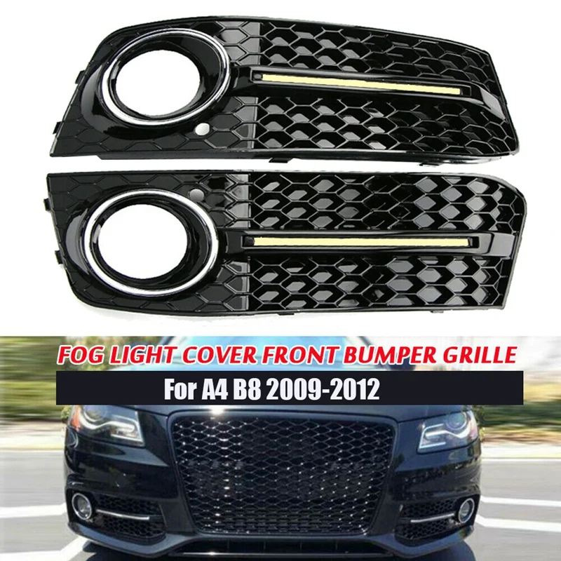   Ȱ  Ŀ ׸, LED DRL ְ ,-A4, B8, 2009-2012, 1 