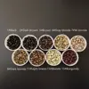 1000pcs Hair Extentions Micro Rings Links Beads, 5mm Silicone Lined Beads for Human Hair Extensions Tool-Multi-colored 5