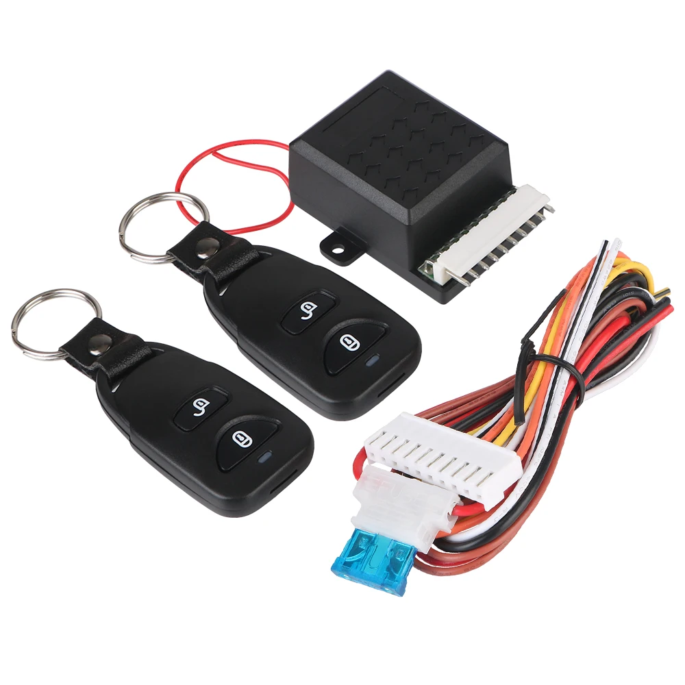 12V Autotür Fenster Schalter schlüssel loses System 2 Tasten Fernbedienung Master Elektro schloss Lifter Innenraum Autozubehör