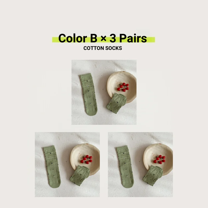 3 Pairs Color B