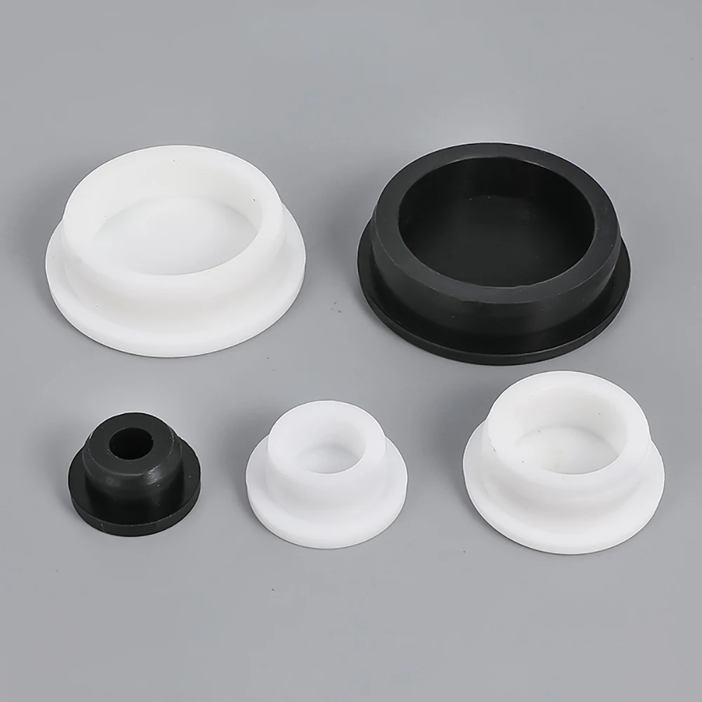 Rodada Borracha Silicone Blanking End Cap, Buraco Caps Tubo, Tubulação Insere Plug Tampa, Junta, Food Grade Seal Stopper, 30mm-80mm