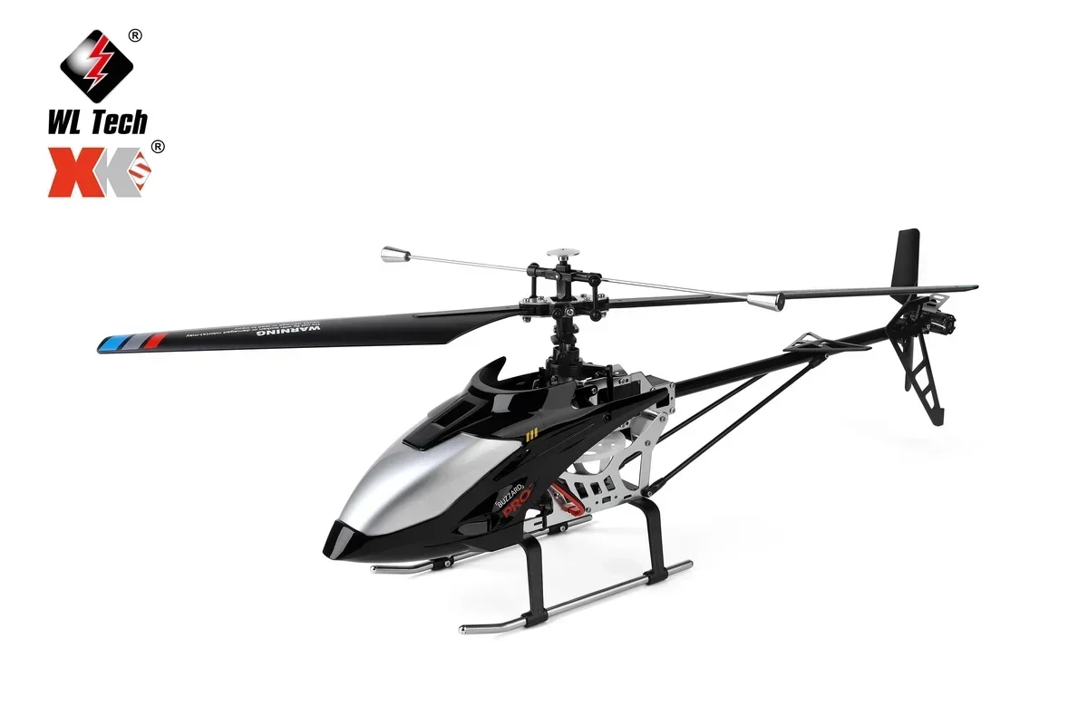 Weili V913-a Brushless Four Channel Single Blade 2.4g Lcd Remote-controlled Helicopter Large Remote-controlled Aircraft Model 3