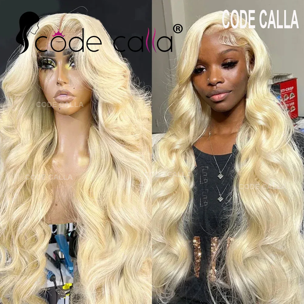 

613 Body Wave Lace Front Human Hair Wigs 13x4 HD Lace Frontal Wigs For Women Brazilian Honey Blonde Body Wavy Transparent 180%