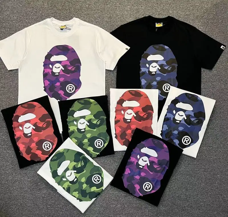 

22ss Summer New Japanese Fashion Brand Men's and Women's Couple Wear Large Loose Pullover Short Sleeve T-shirt for Youth