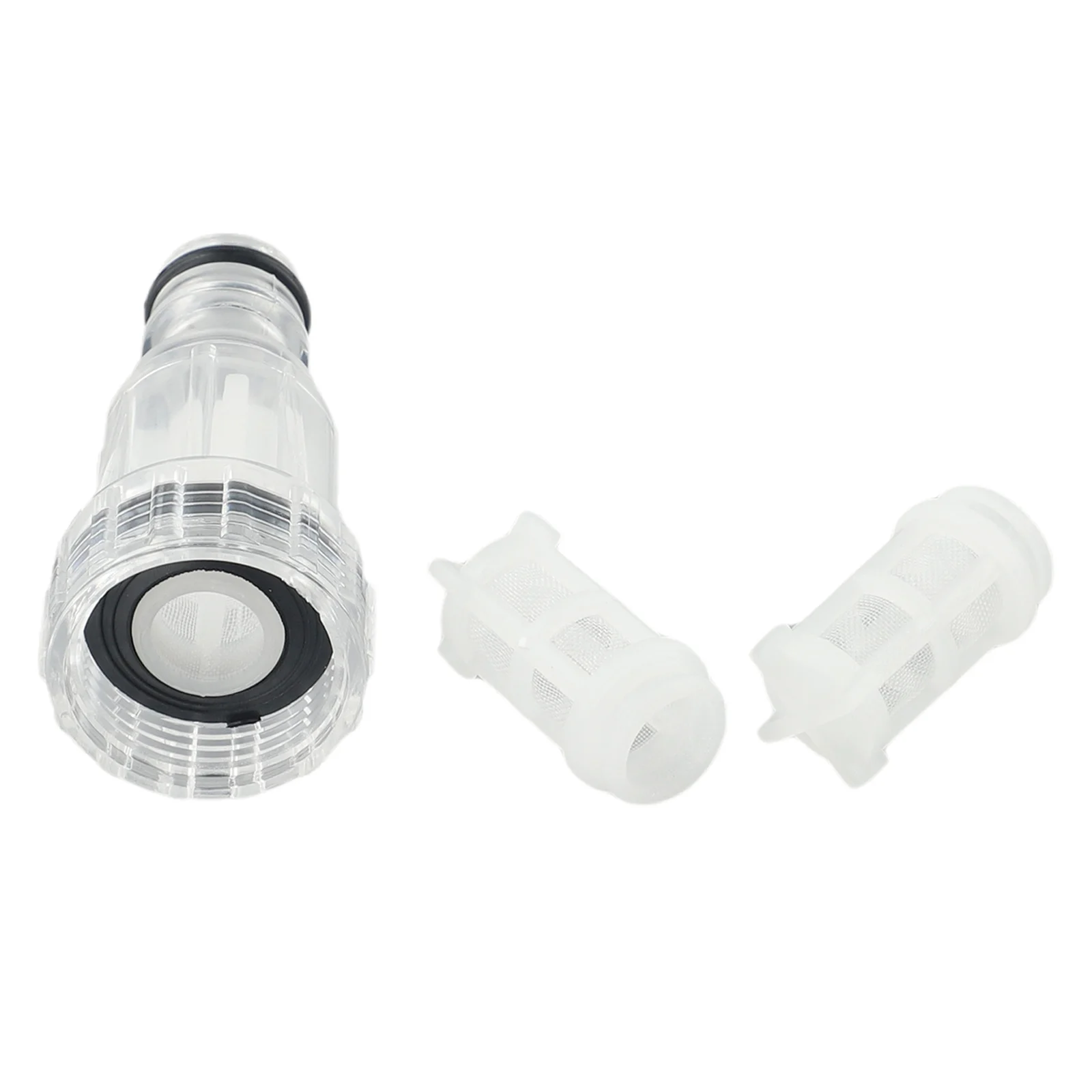 Car Washing Water Filter 1pcs High Pressure Connection Filter + 2pcs Nets Car Washing Machine Water Filter Connection For Karcher K2-K7 Series Washers