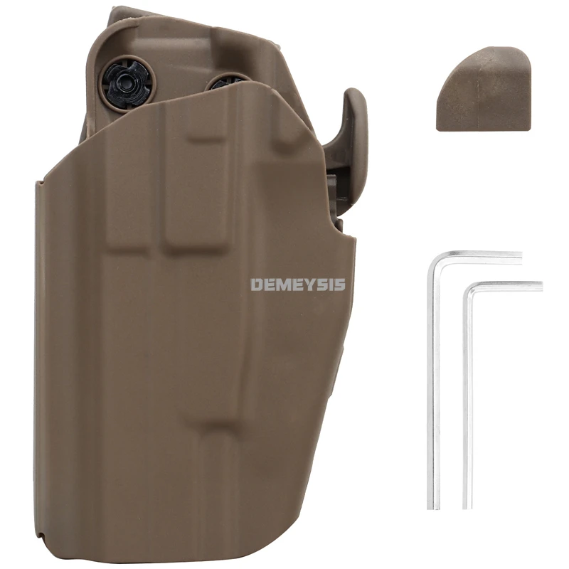 Tactical Gun Holster Right Left Hand Shooting Waist Belt  Holsters for GLOCK 17 20 21 22 31 37 SIG P225 Pistols Carry Case