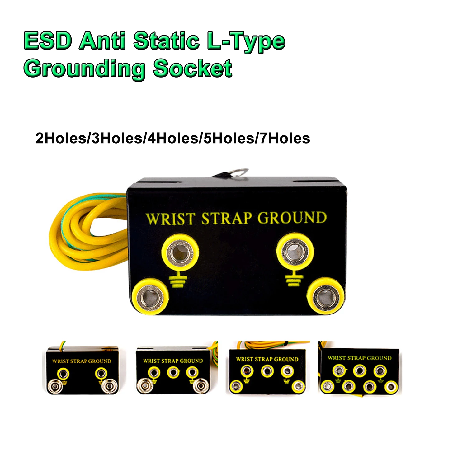 2PcsESDRingAntiStaticDurableElectricalSocketTerminalConnectors