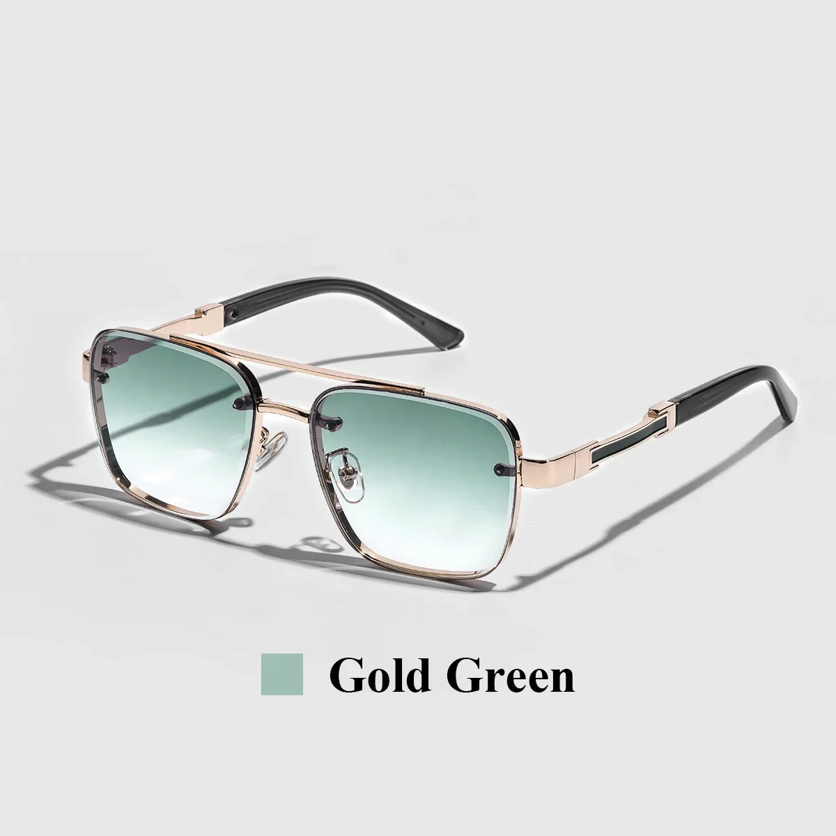 Vintage Men's Full Frame Polarized Sunglasses with UV400 Protection