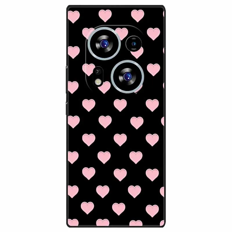 Charming 3D Relief Soft TPU Silicone Phone Case for Tecno Phantom X2 Series