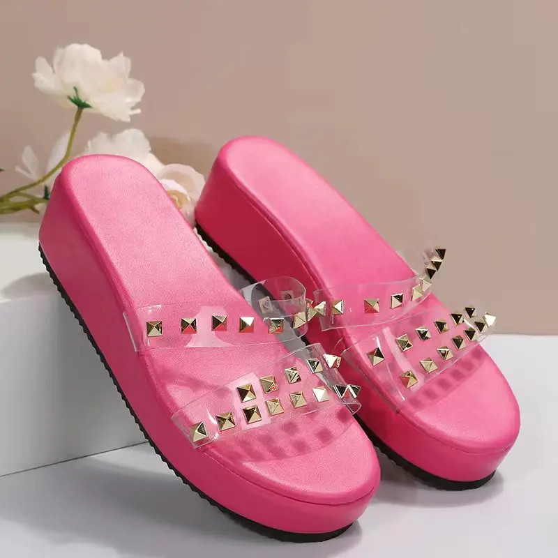 Han Edition Flip-flops Female Cool Summer Wedges Fashion Leisure