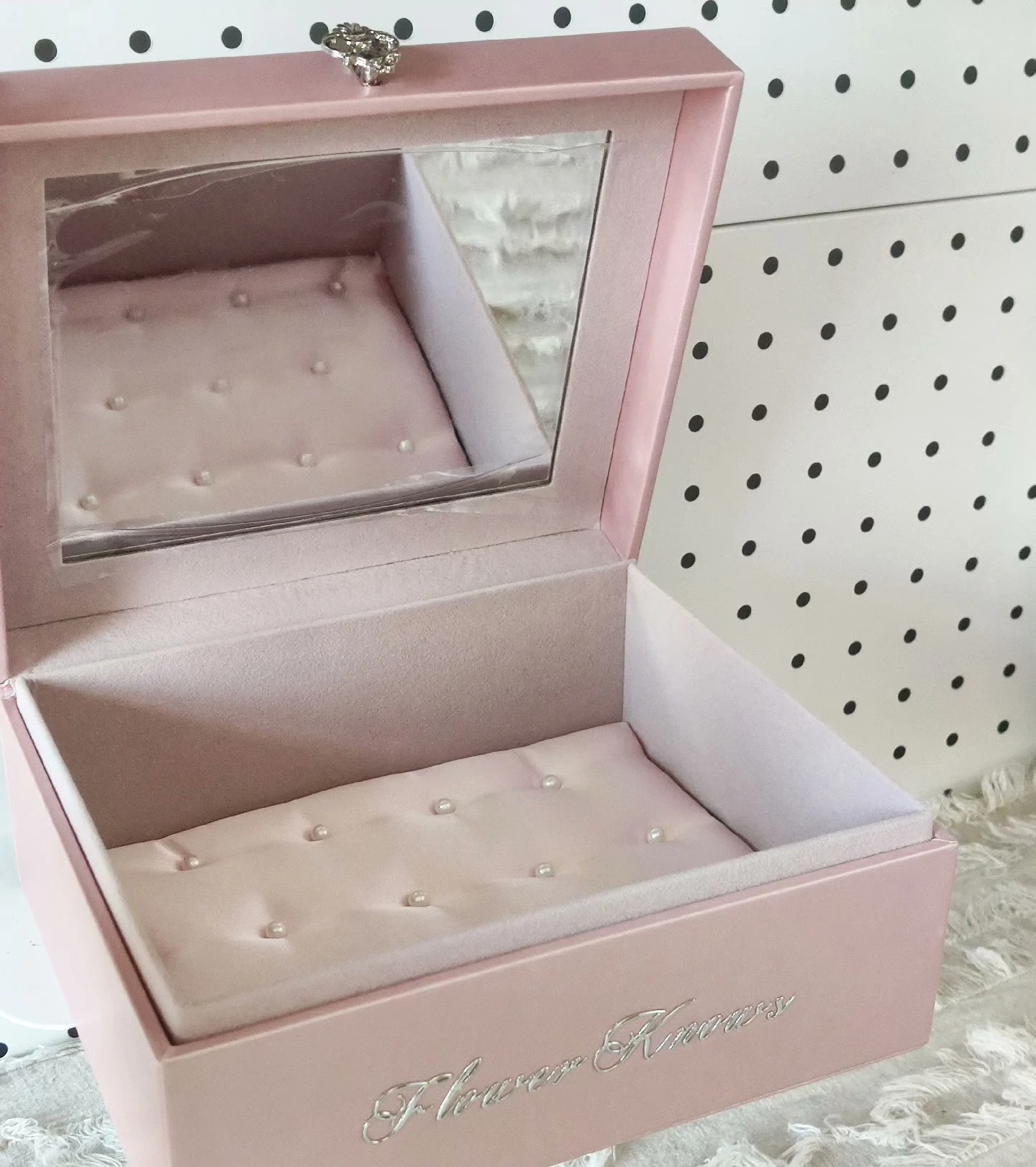 Anniversary Edition Floral-Inspired Makeup Box - Pink, Purple & Blue