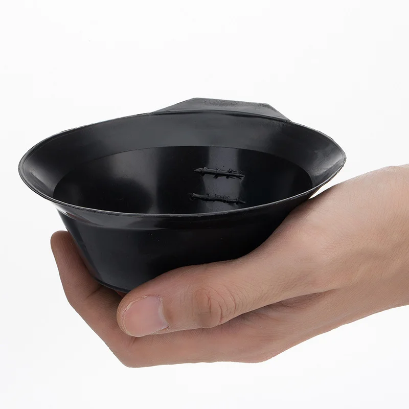 Description Picture 5 of item5pcs/Set Coloring Dye Comb Mixing Bowl Brush Earmuff Set Black Plastic Hair Color  Barber Salon Tint Hairdressing Styling Tools