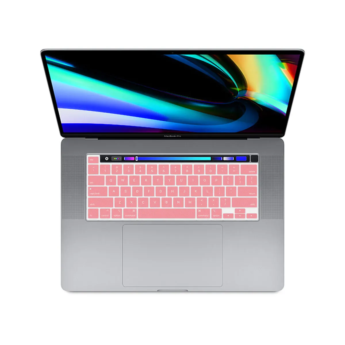 Hrh Hot Sell Color Silicone Cover Inglese Per Tastiera Per Macbook Pro 16 A2141Pro13 M1 M2 Chip A2338/A2251/A2289 2020 2022
