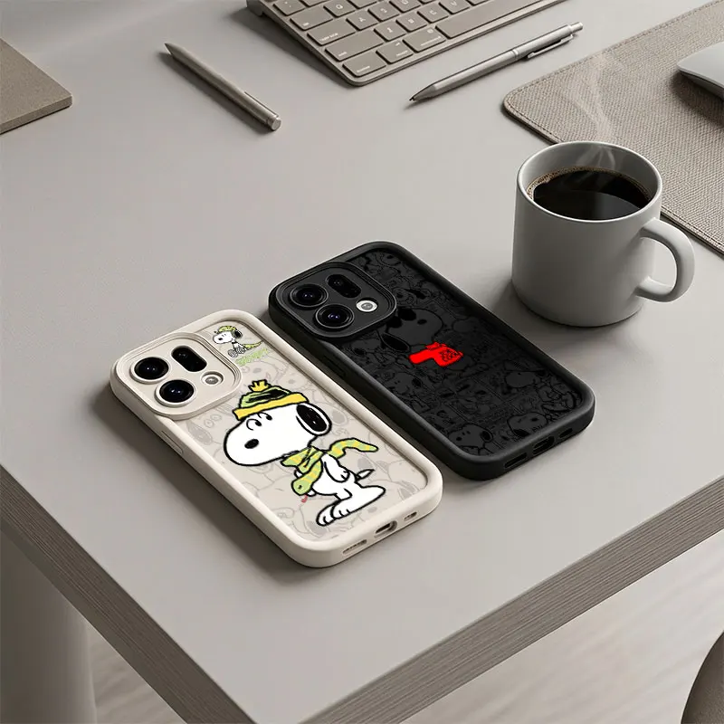 Cute Cartoon S-Snoopys Shockproof Phone Case